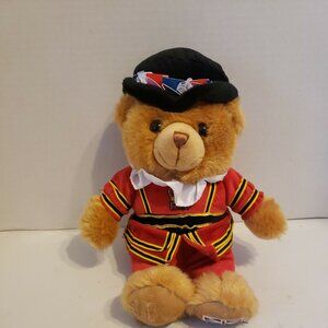 ADORABLE KEEL TOYS 2005‎ BEEF EATER BEAR BEAN BRITISH EUC